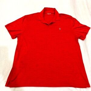 IZOD Golf Men's Classic Red Polo Shirt